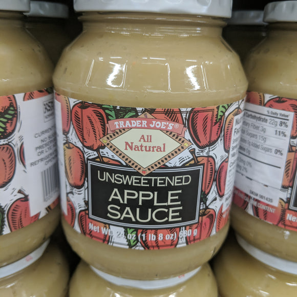 Trader Joe's Unsweetened Apple Sauce