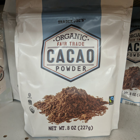 Trader Joe's Organic Fair Trade Cacao Powder (Kosher)