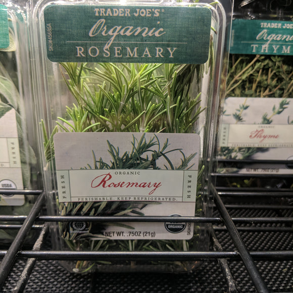 Trader Joe's Fresh Organic Rosemary