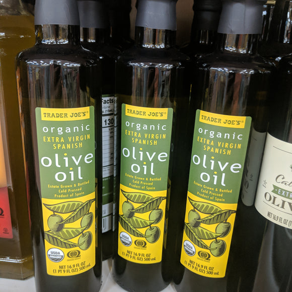 Trader Joe's Spanish Organic Extra Virgin Garlic Flavored Olive Oil