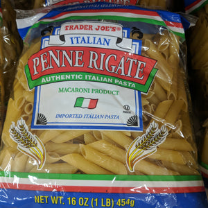 Trader Joe's Penne Rigate Authentic Italian Pasta