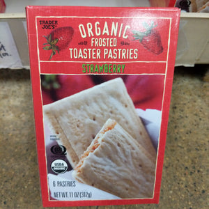 Trader Joe's Organic Frosted Toaster Pastries (Strawberry)