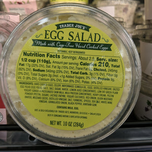 Trader Joe's Egg White Salad (w/ Chives)