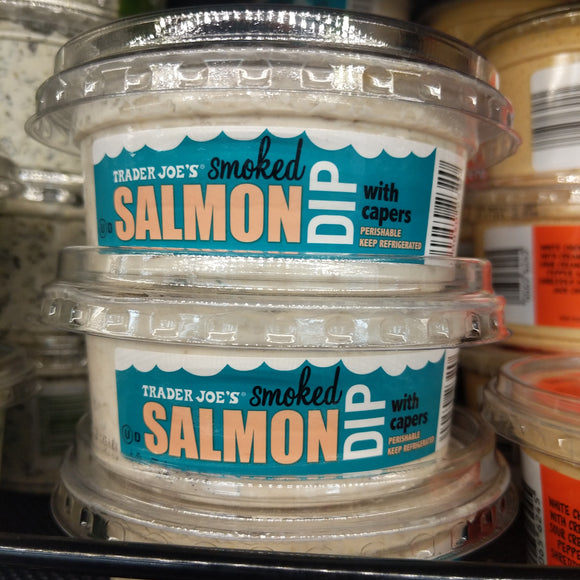 Trader Joe's Smoked Salmon Dip with Capers
