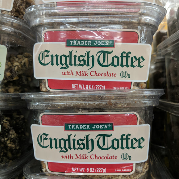 Trader Joe's English Toffee (With Milk Chocolate)