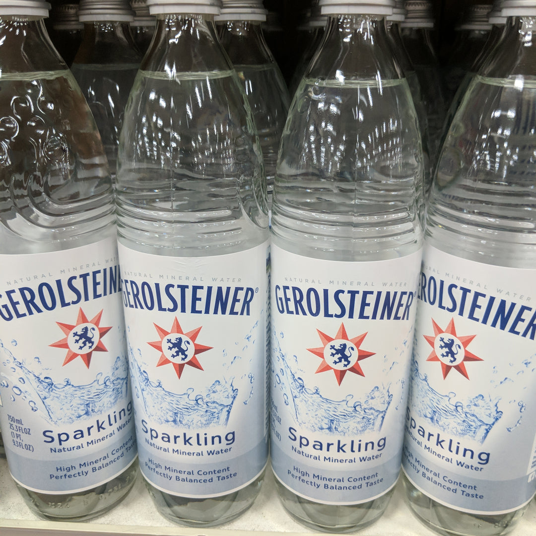 Gerolsteiner Sparkling Mineral Water We'll Get The Food