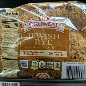 Oroweat Jewish Rye Bread