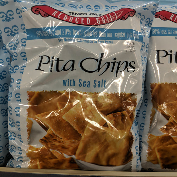 Trader Joe's Reduced Guilt Pita Chips (w/ Sea Salt)
