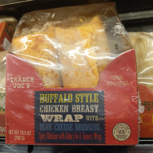 Trader Joe's Santa Fe Chicken Wrap (Buffalo)