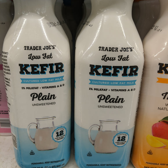 Trader Joe's Kefir Low Fat Cultured Milk (Plain)