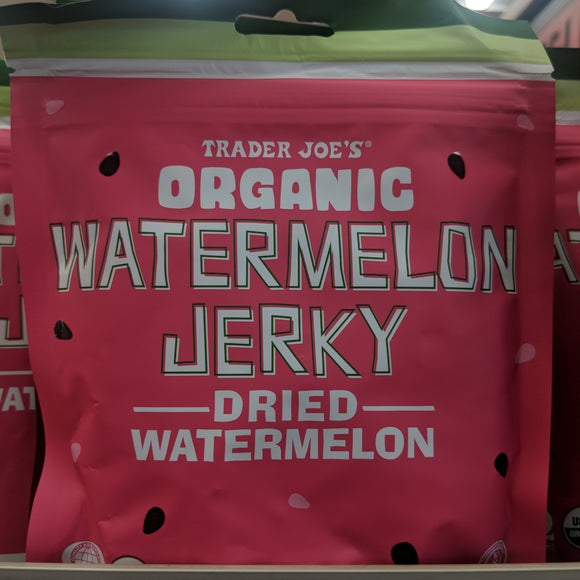 Trader Joe's Organic Watermelon Jerky (Dried Watermelon)