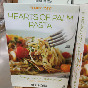 Trader Joe's Hearts of Palm Pasta (Vegan)