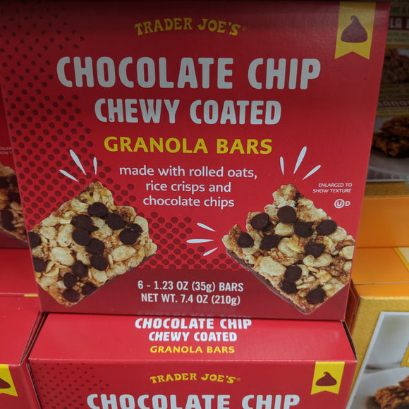 Trader Joe's Granola Bars (Chocolate Chip)