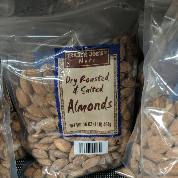 Trader Joe's Dry Roasted and Salted Almonds