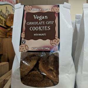 Trader Joe's Vegan Chocolate Chip Cookies (Olympia Bake Shop)