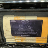Trader Joe's Cheese Party Tray (Jack, Swiss, Mild Cheddar and Pepper Jack Assortment)