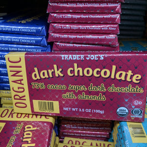 Trader Joe's Organic Dark Chocolate & Almonds Bar