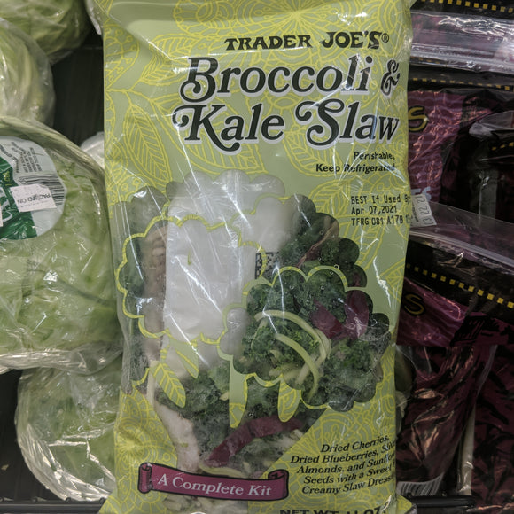 Trader Joe's Broccoli and Kale Salad Kit
