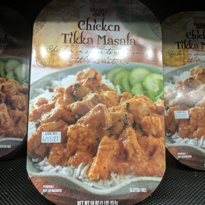 Trader Joe's Chicken Tikka Masala (with Basmati Rice, Heat and Serve!)