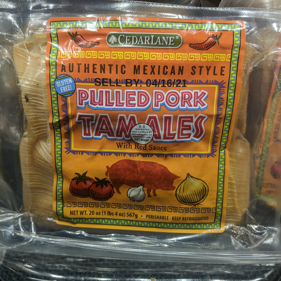 Trader Joe's Pulled Pork Tamales (Gluten Free)