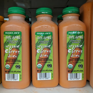 Trader Joe's Organic Carrot Juice