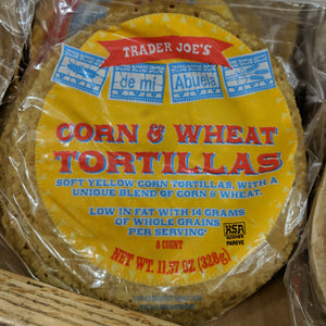 Trader Joe's Corn and Wheat Tortillas (8 Count)