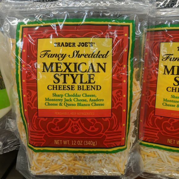 Trader Joe's Fancy Shredded Mexican Blend Cheese