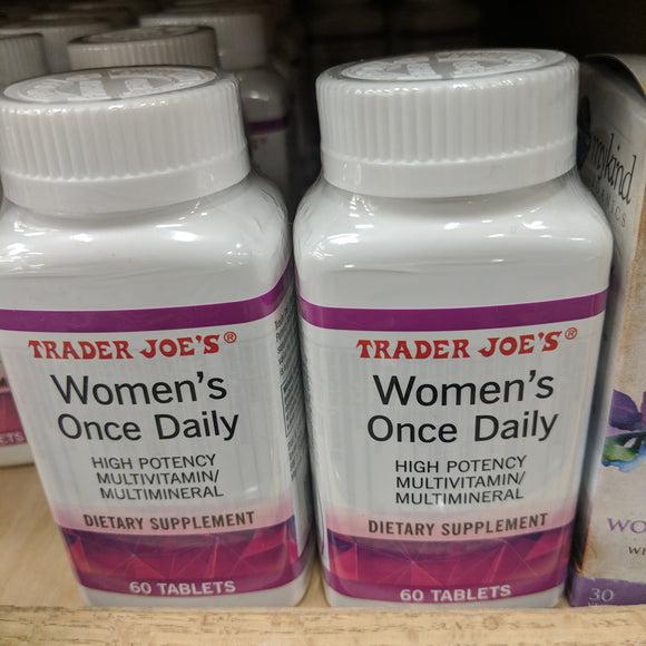 Trader Joe's Women's Once Daily Formula (60 tablets)