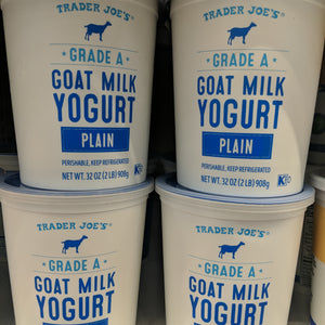 Trader Joe's Goat Milk Yogurt (Grade A, Plain)