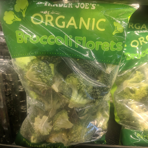Trader Joe's Organic Broccoli Florets