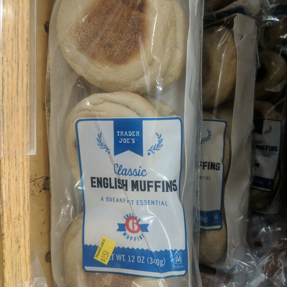 Trader Joe's Classic English Muffins