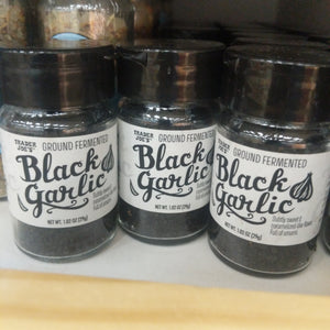 Trader Joe's Black Garlic Salt (Ground Fermented)