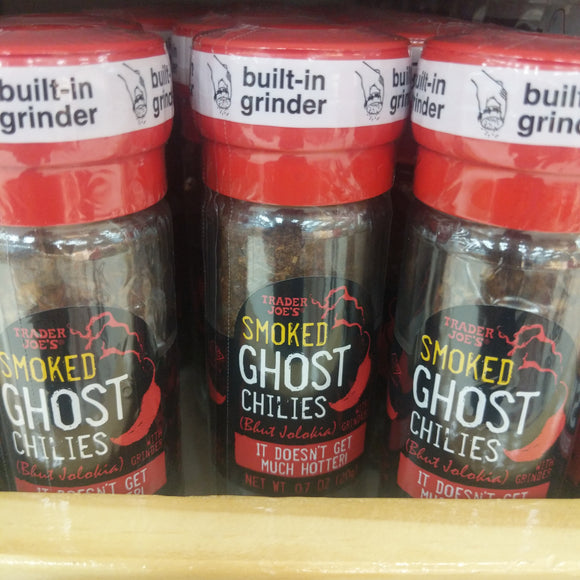 Trader Joe's Smoked Ghost Chilies Seasoning (with Grinder)