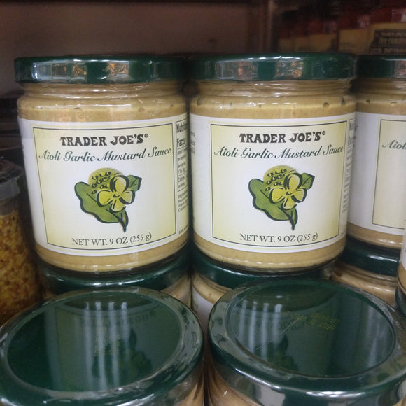 Trader Joe's Aioli Garlic Mustard Sauce