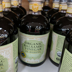 Trader Joe's Organic Balsamic Vinegar (Large)
