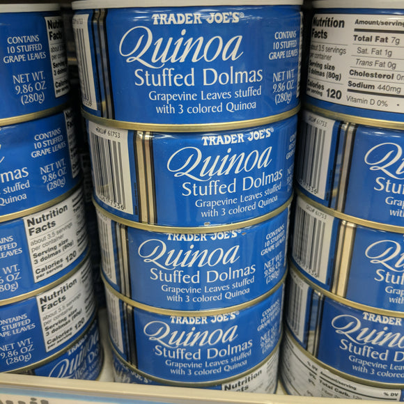 Trader Joe's Quinoa Stuffed Dolmas