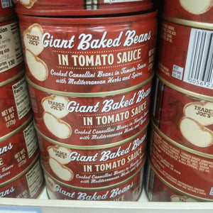 Trader Joe's Giant Baked Beans (in Tomato Sauce)