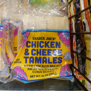 Trader Joe's Hand Crafted Chicken and Cheese Tamales