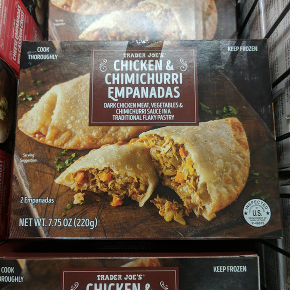 Trader Joe's Chicken and Chimichurri Empanadas
