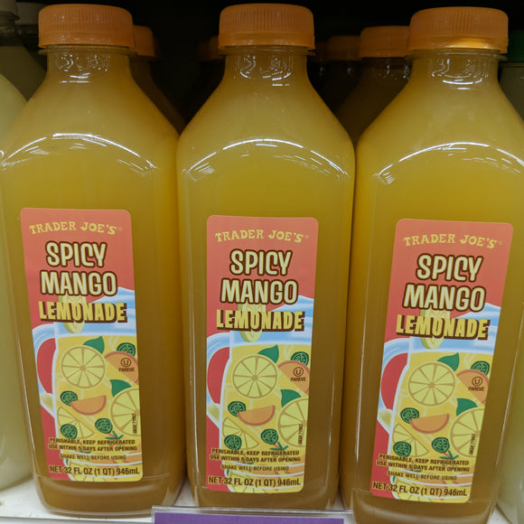 Trader Joe's Spicy Mango Lemonade