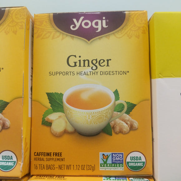 Yogi Organic Ginger Tea (Decaffeinated)