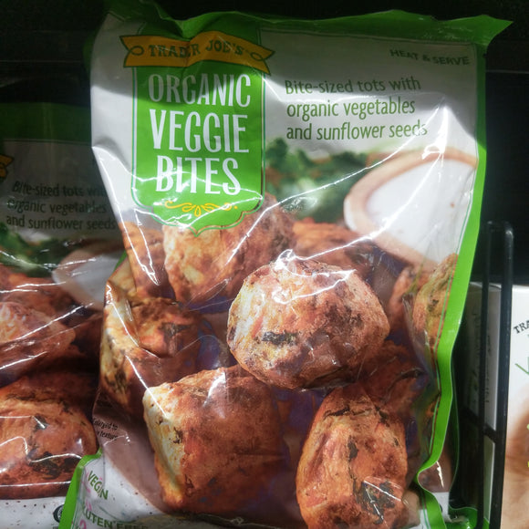 Trader Joe's Organic Veggie Bites (Vegan, Bites made from Plants)