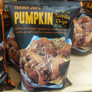 Trader Joe's Pumpkin Tortilla Chips