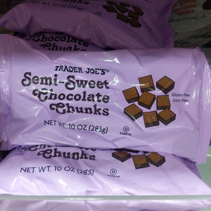 Trader Joe's Semi Sweet Chocolate Chunks