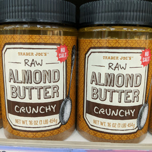 Trader Joe's Raw Almond Butter (Crunchy)