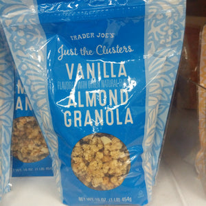 Trader Joe's Just the Clusters Vanilla Almond Granola Cereal