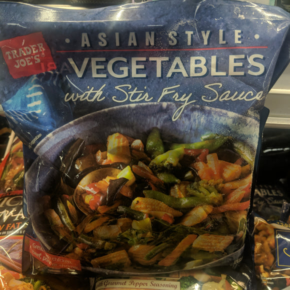 Trader Joe's Asian Vegetables (with Beijing Style Soy Sauce)
