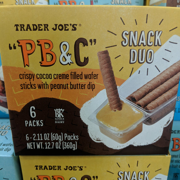 Trader Joe's PB&C Peanut Butter and Chocolate Snack Duo