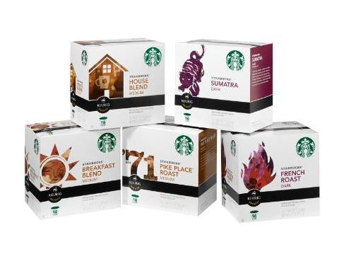 Starbucks Coffee Pods K Cup Medium Roast House