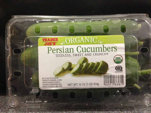 Trader Joe's Organic English Cucumber